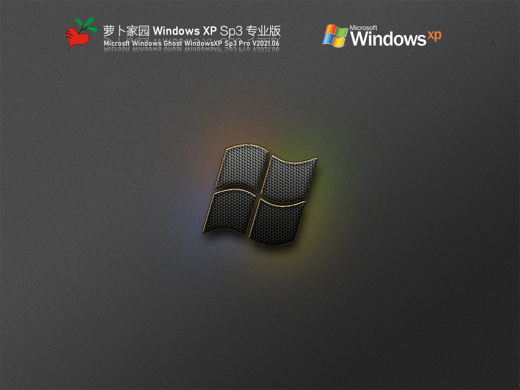 萝卜家园Windows XP SP3专业版 V2021.06 官方优化特别版