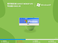 青苹果系统 Ghost WinXP SP3 免激活专业版 V2022.04 官方特别优化版